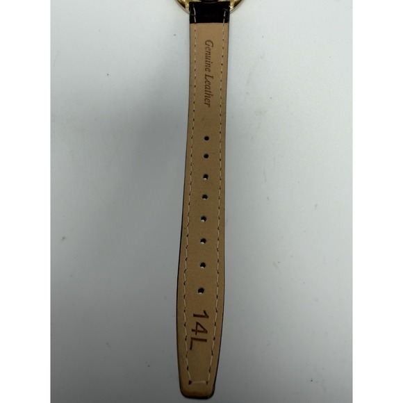 Saint-Jean Ladies Watch Swiss Made New Battery Kaleidoscope 30MM 7.25" Leather‎ - Picture 8 of 12